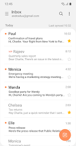 Samsung Email  screenshots 1