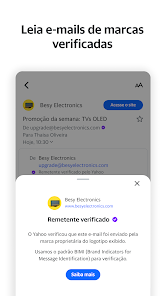 Yahoo Mail capturas de tela 3