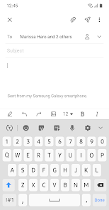 Samsung Email screenshots 3