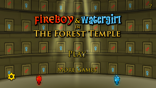 Fireboy And Watergirl Forestcapturas de tela 3