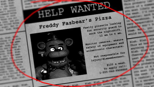 Five Nights at Freddy 1 apk capturas de tela 5