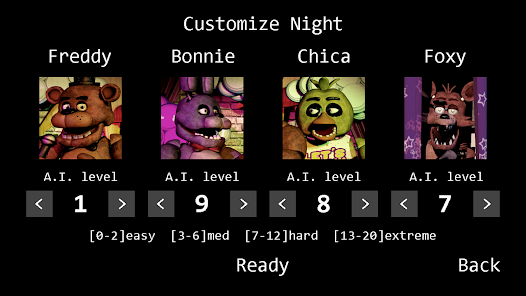 Five Nights at Freddy 1 apkcapturas de tela 1