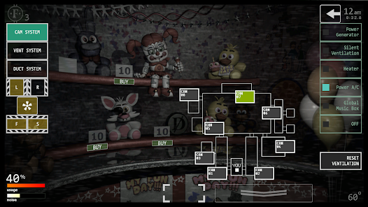 Five Nights at Freddy's Ultimate Custom Night apkcapturas de tela 5