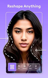 Facetune: AI Hair/Photo Editor  screenshots 4