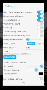 Timestamp Camera Pro screenshots 5