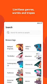 Wattpad apk capturas de tela 3