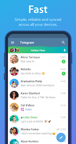 Telegram apkcapturas de tela 3