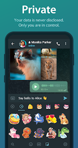 Telegram apk capturas de tela 7