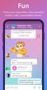 Telegram apk capturas de tela 2