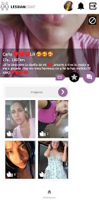 Lesbian Chatcapturas de tela 2