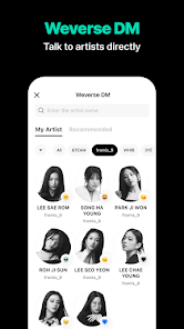 Weverse screenshots 7