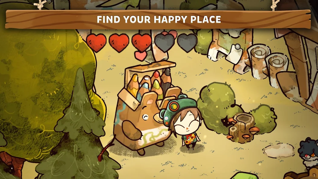 Cozy Grove capturas de tela 1