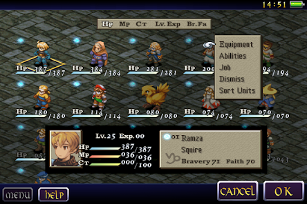 FINAL FANTASY TACTICS screenshots 3