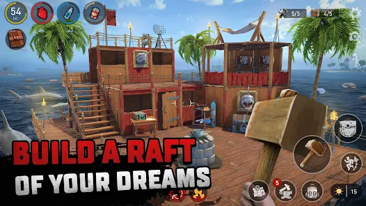 Raft Survival: Ocean Nomadcapturas de tela 2