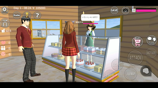 SAKURA School Simulator capturas de tela 5