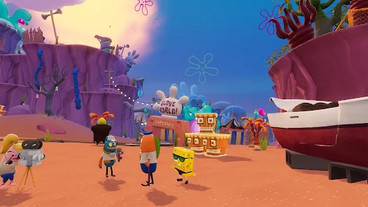 SpongeBob The Cosmic Shake screenshots 2