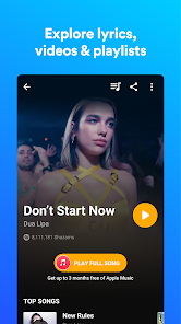 Shazam Music capturas de tela 3