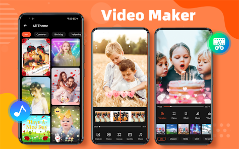 Photo Video Maker with Music  screenshots 1