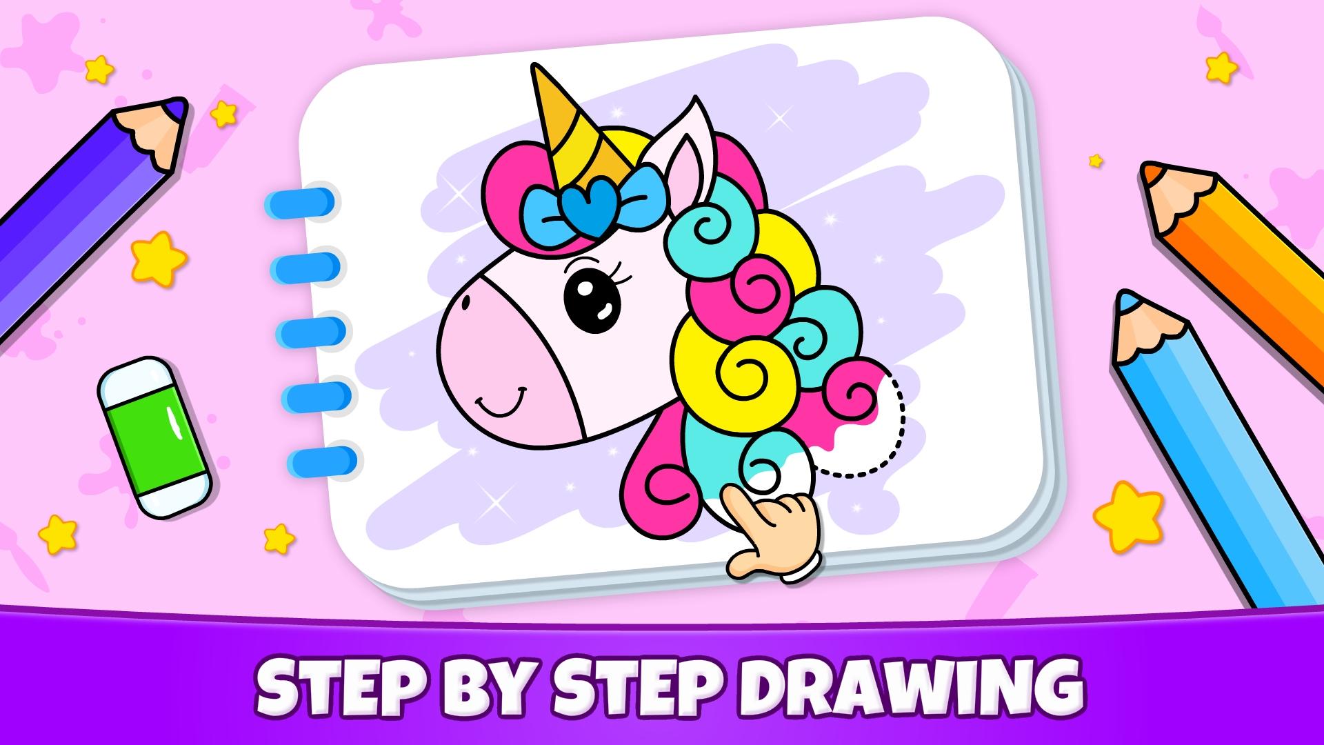 Unicorn Coloring screenshots 4