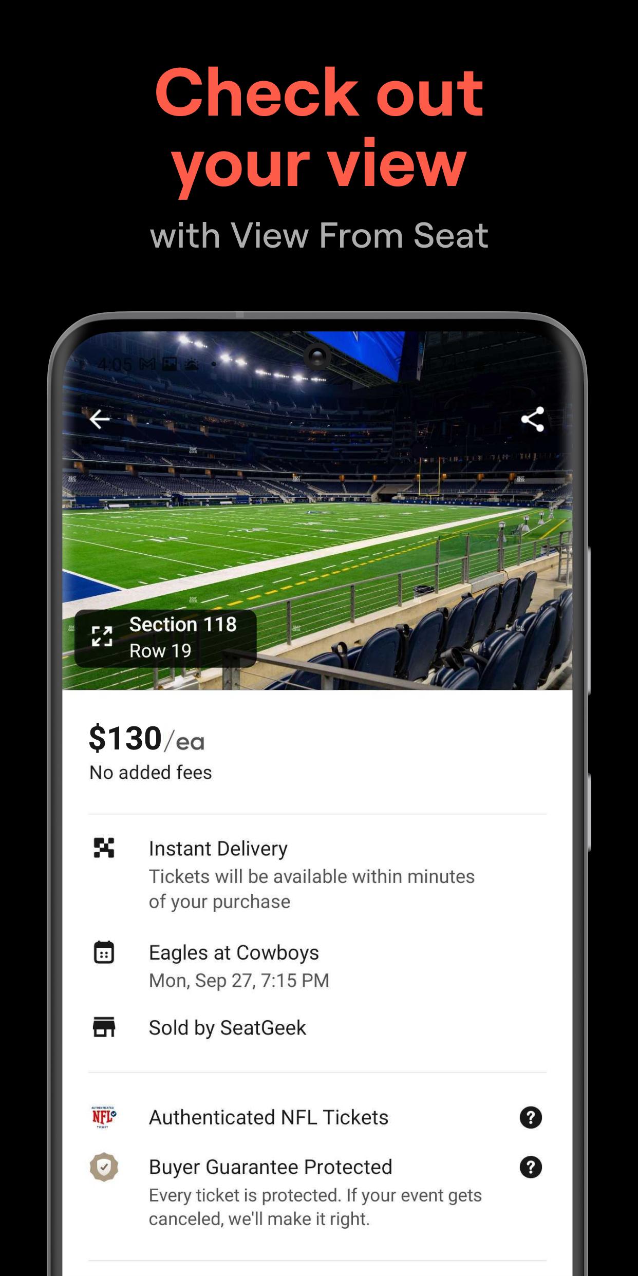 SeatGeek  screenshots 3