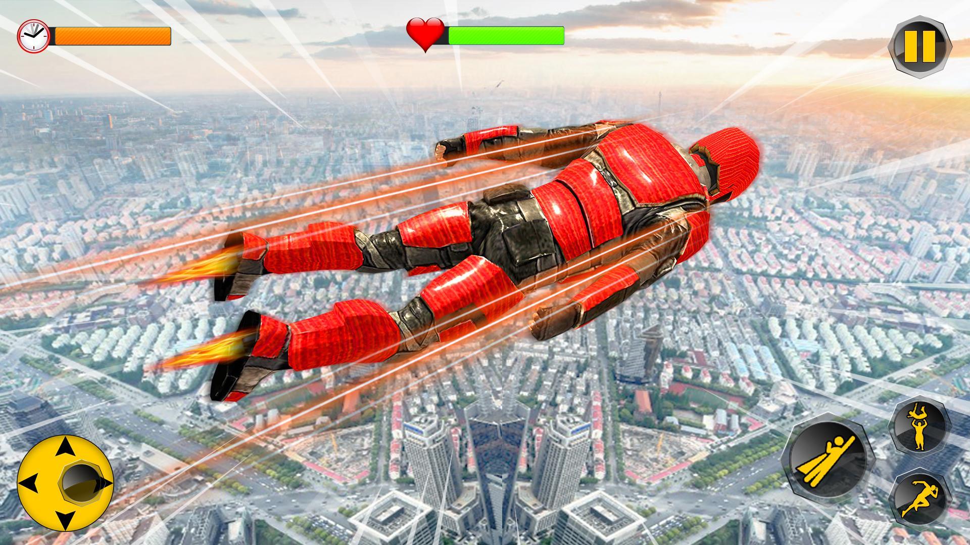 Super Speed: Flying Hero Gamescapturas de tela 1