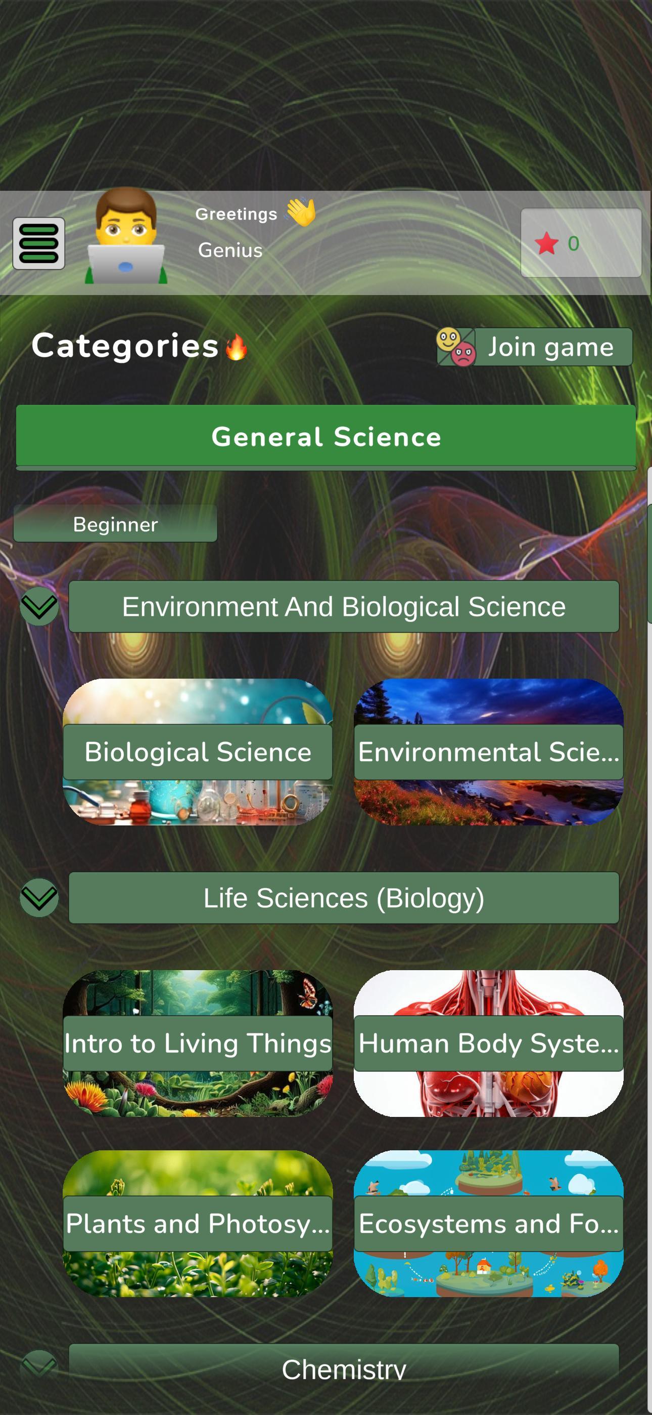 General Science screenshots 1