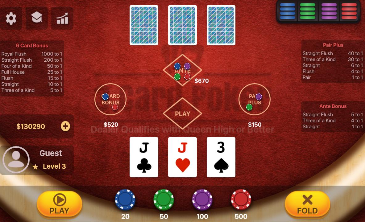 Three Card Poker  screenshots 2