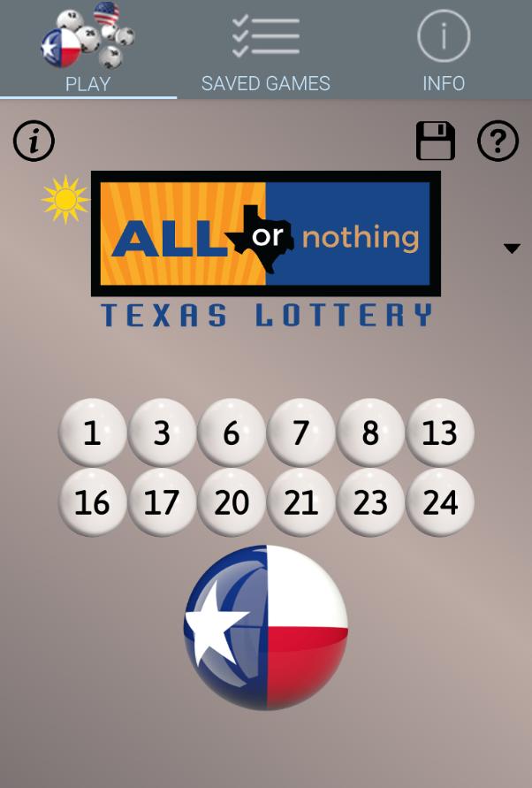 Texas Lottery capturas de tela 3