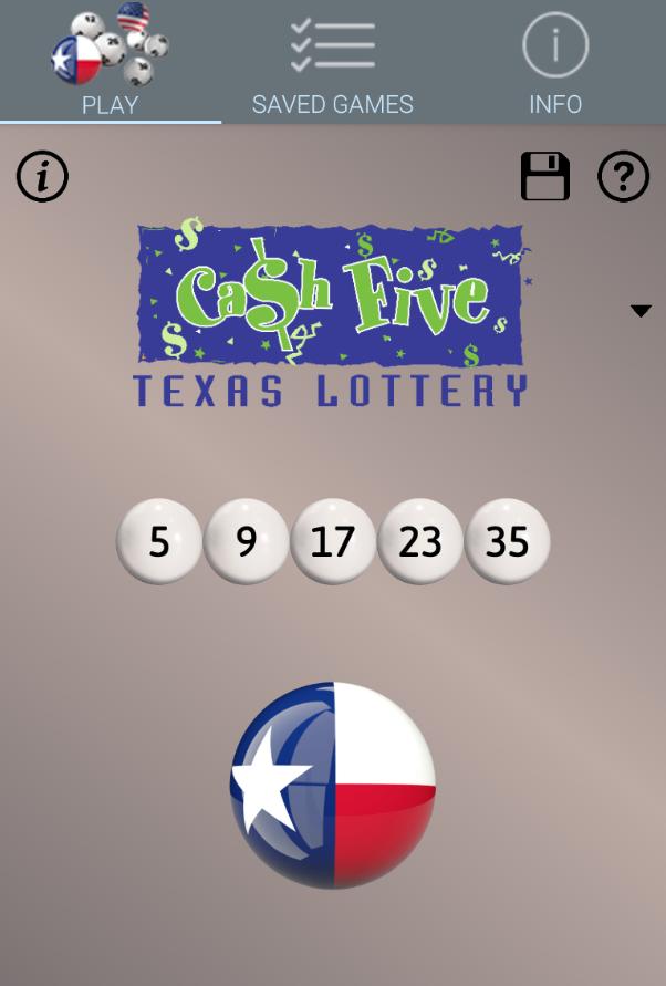 Texas Lottery capturas de tela 4