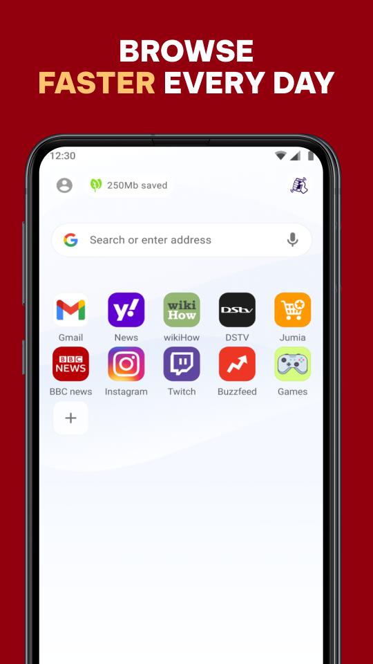 Opera Mini screenshots 1