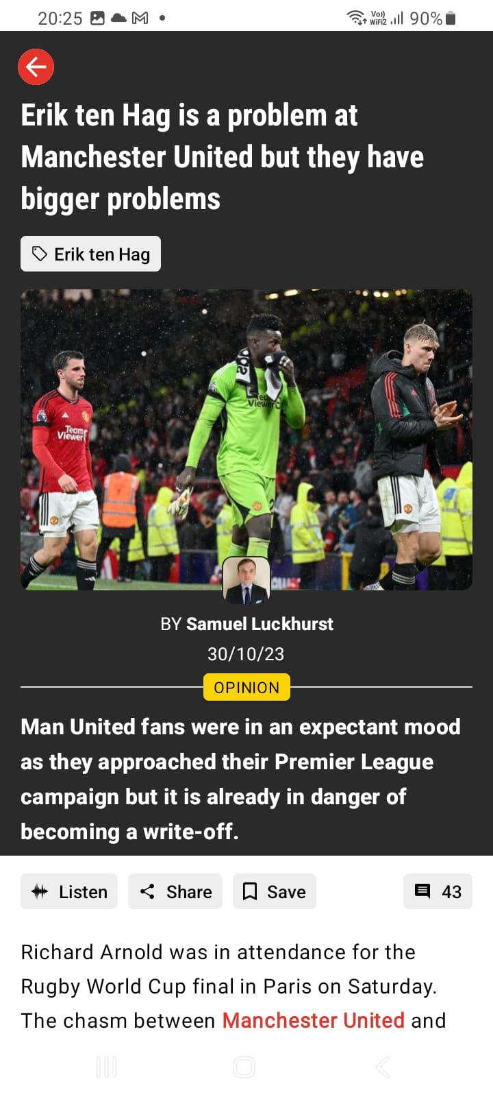 Manchester United News screenshots 3