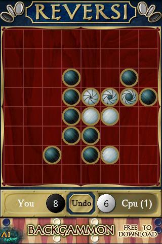 Reversi capturas de tela 2