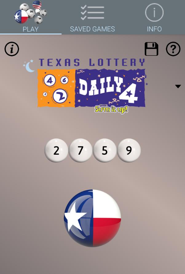 Texas Lottery capturas de tela 5