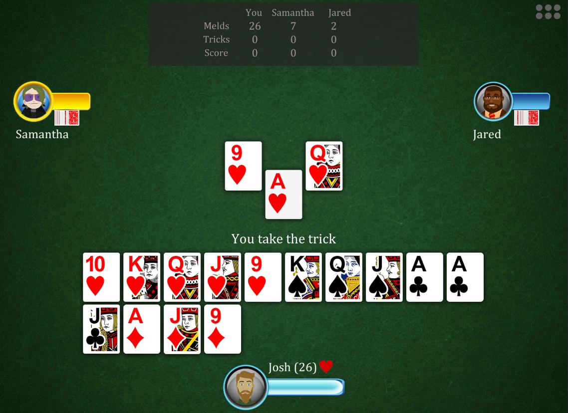 Cutthroat Pinochle capturas de tela 5