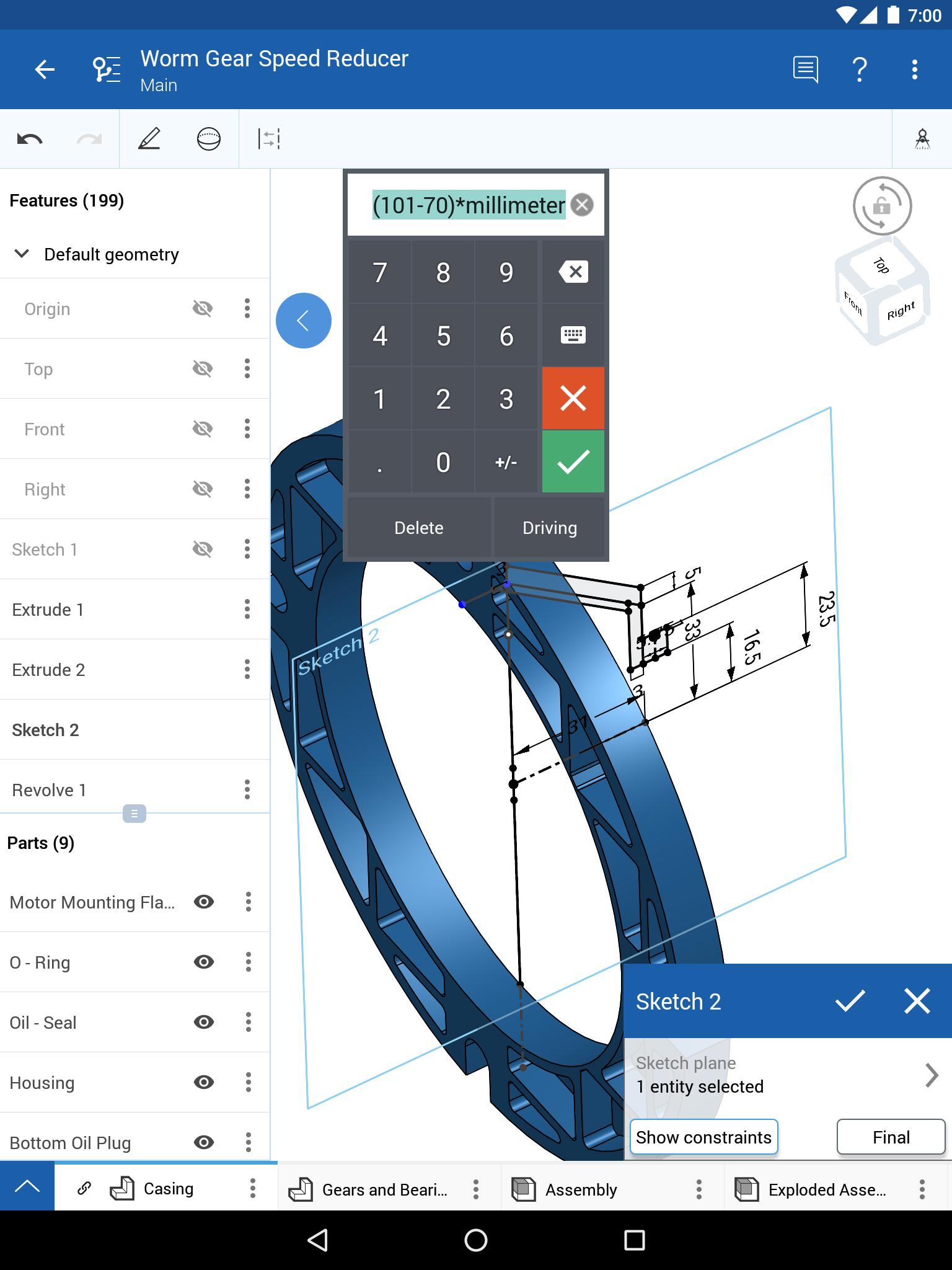 Onshape screenshots 4