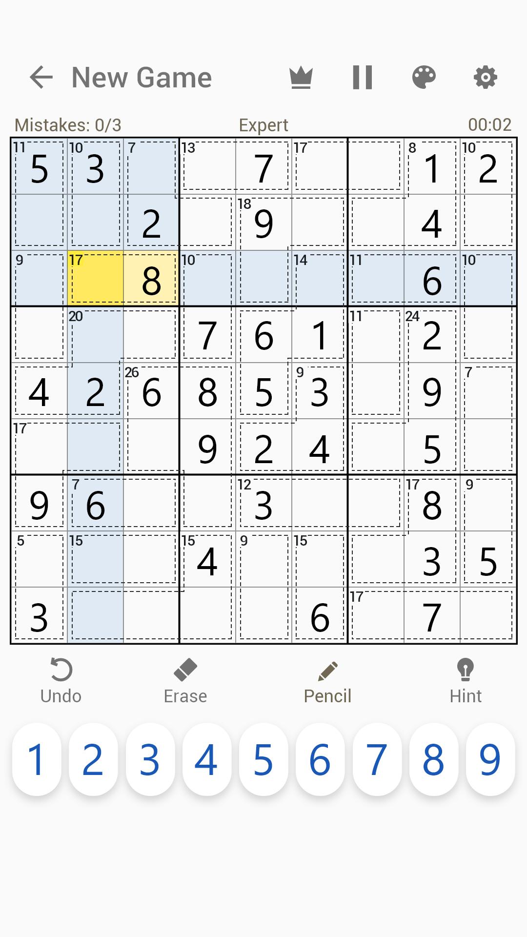 Killer Sudoku  screenshots 5