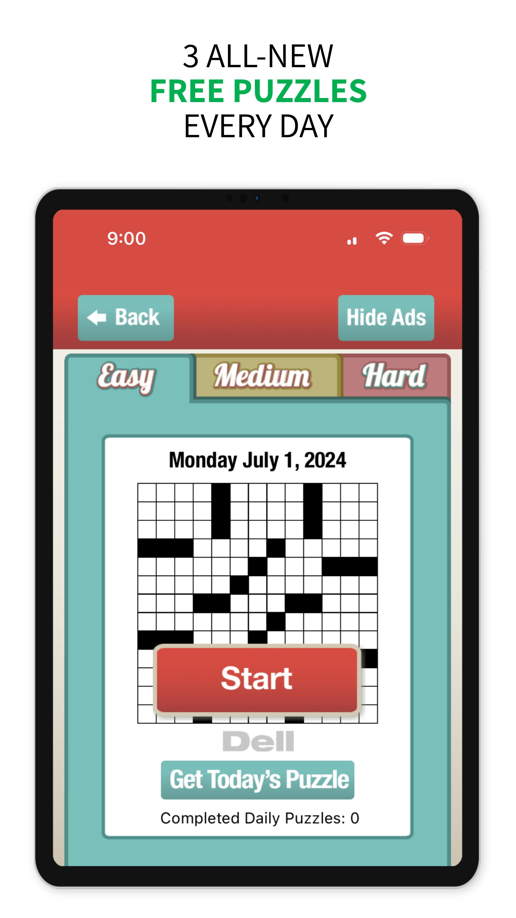 Penny Dell Crossword Puzzlescapturas de tela 6