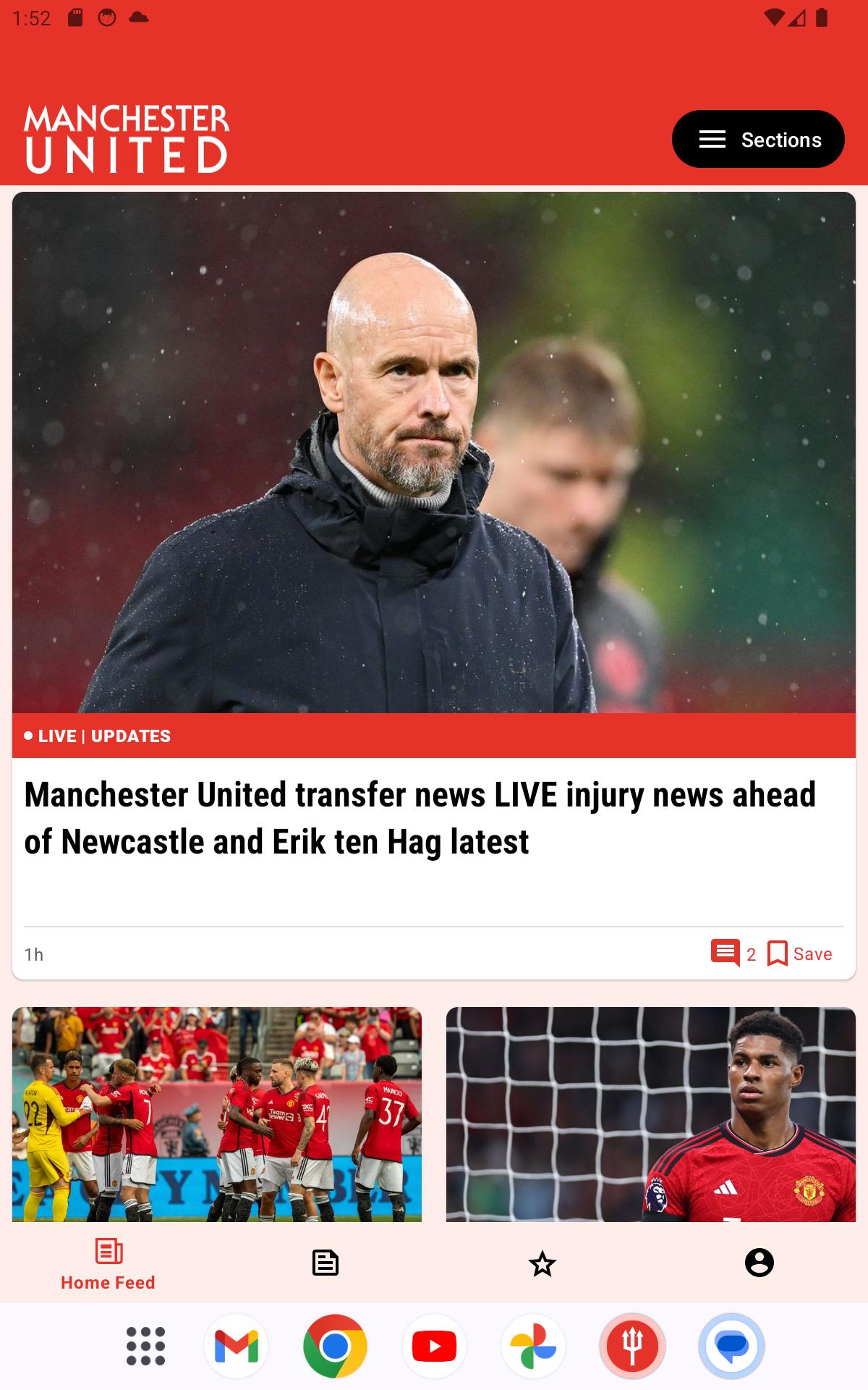 Manchester United News screenshots 5