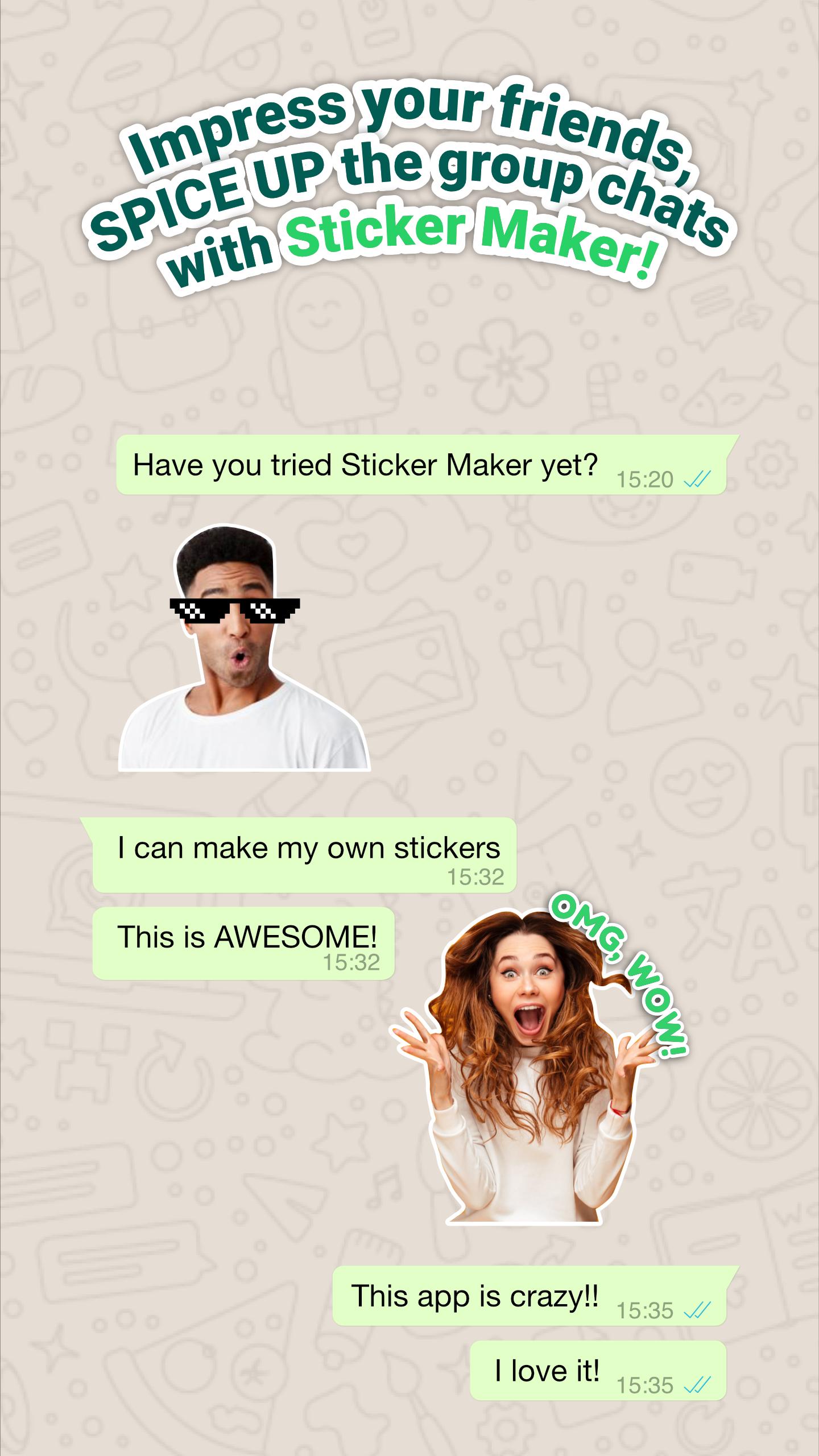 Sticker makercapturas de tela 7