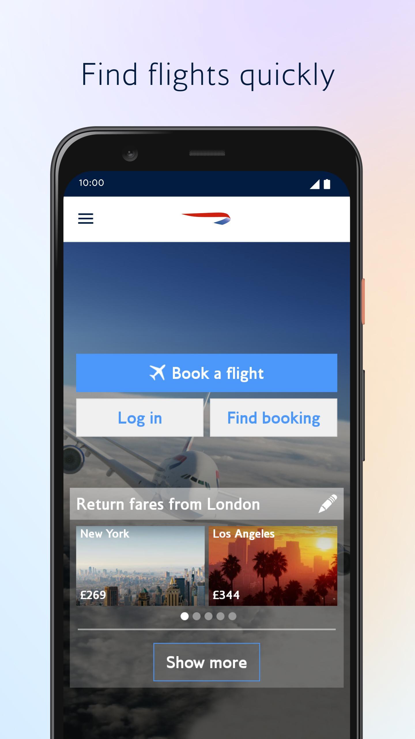 British Airways screenshots 1