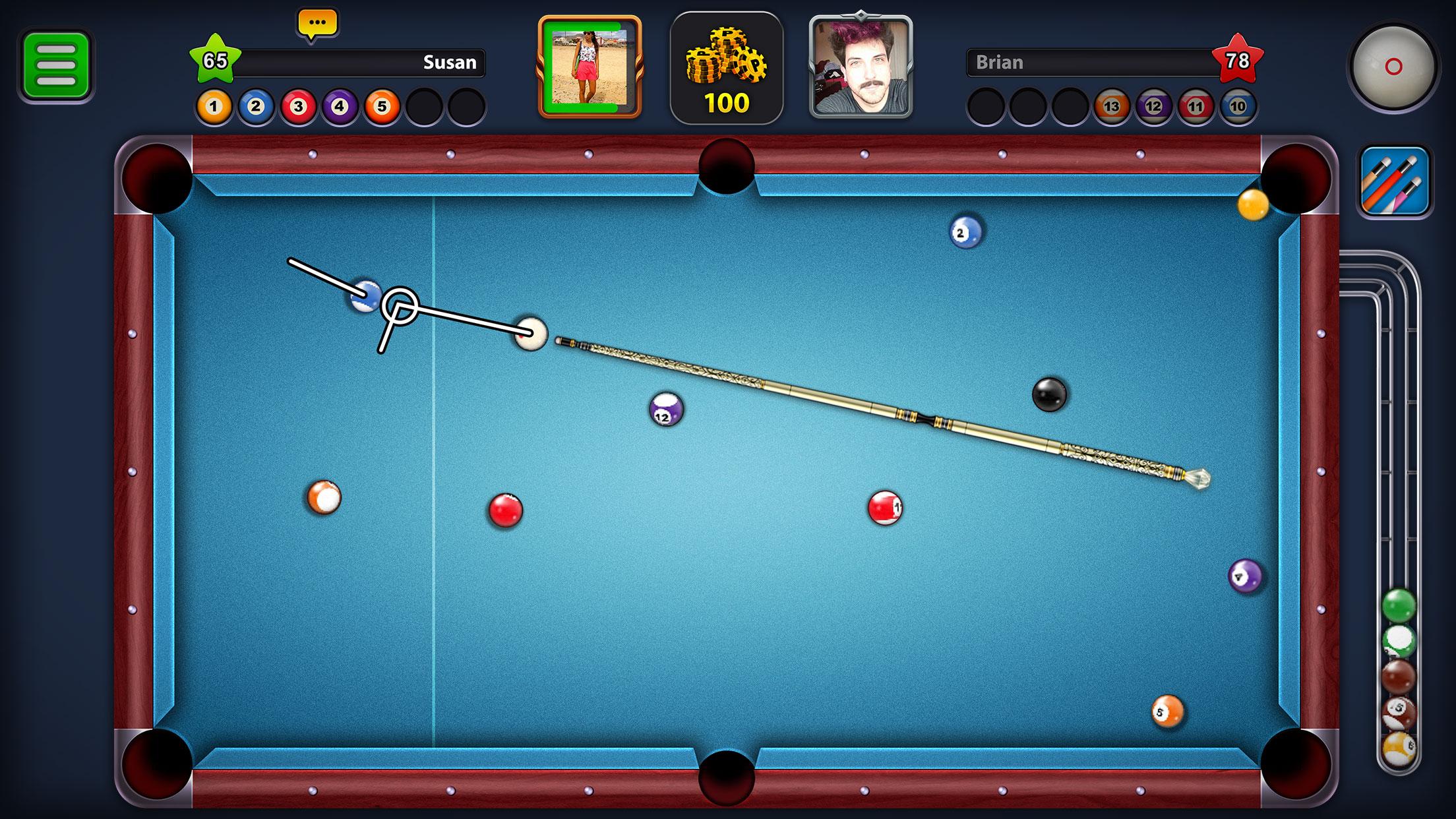 8 Ball Pool capturas de tela 1