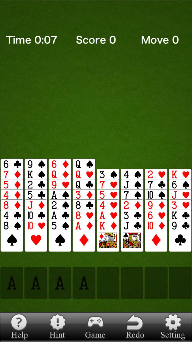 FreeCell capturas de tela 2