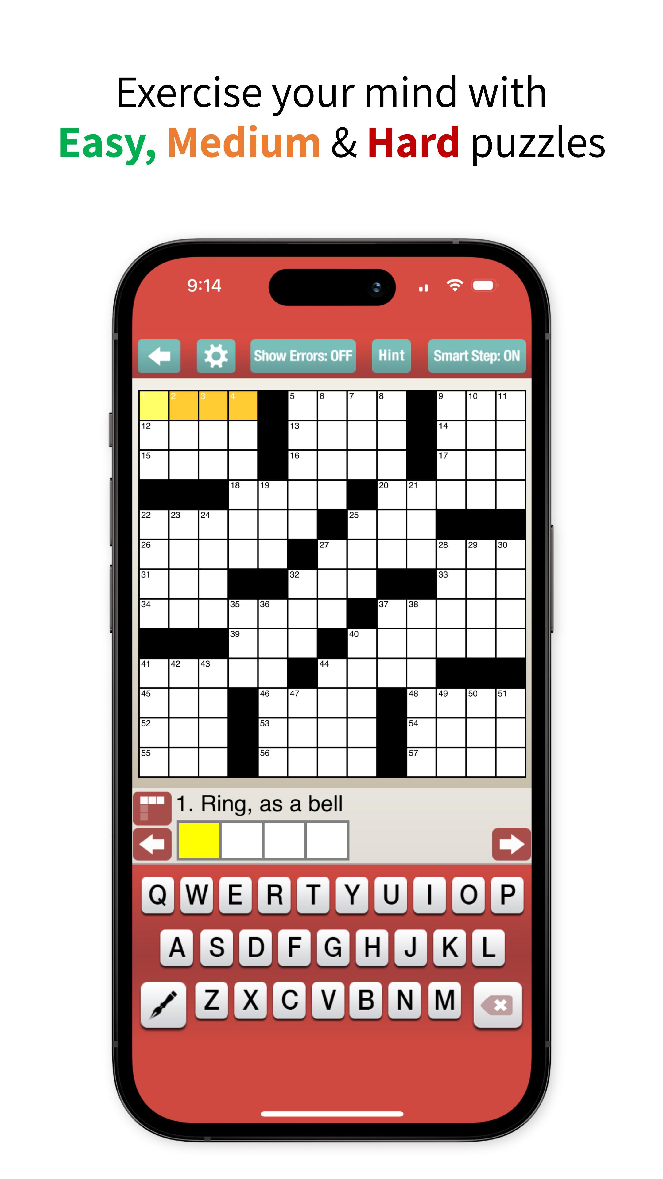 Penny Dell Crossword Puzzles capturas de tela 1