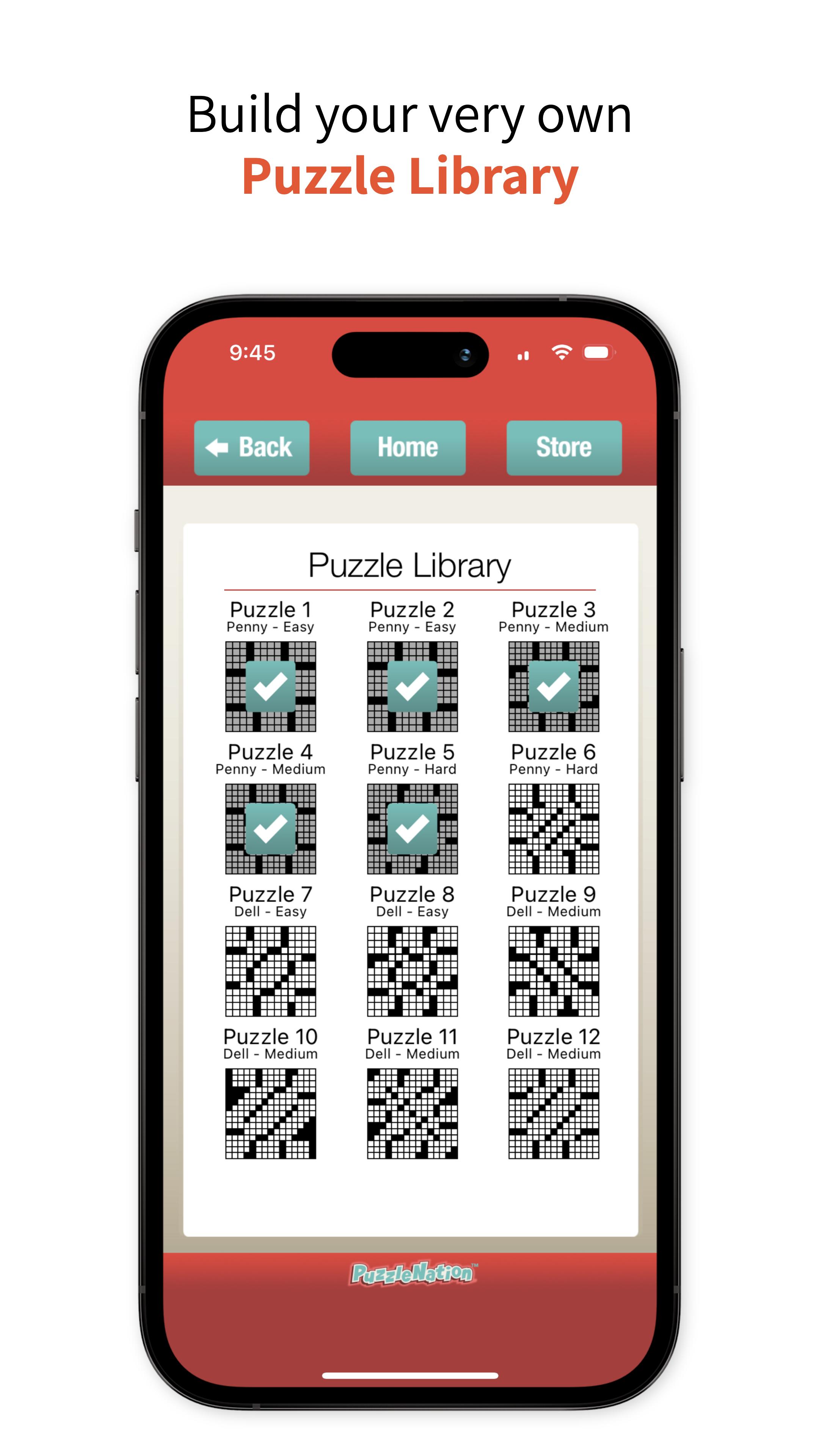 Penny Dell Crossword Puzzles capturas de tela 5