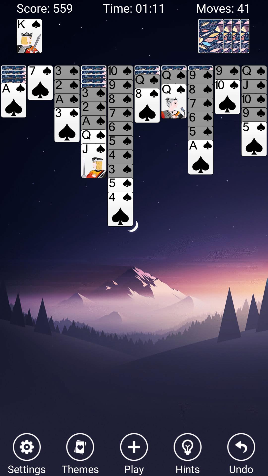 Spider Solitaire screenshots 8