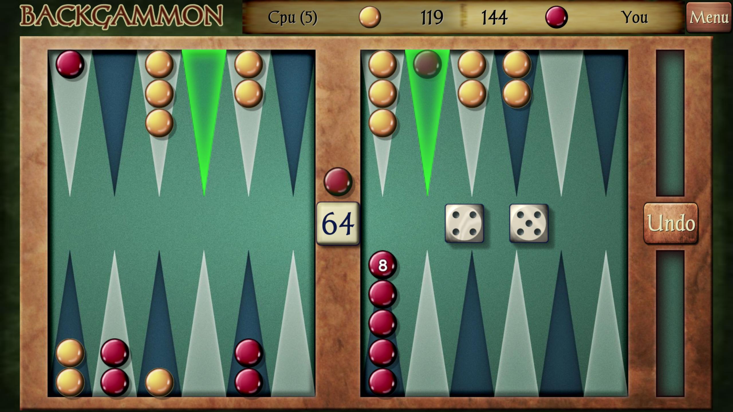 Backgammon  screenshots 1