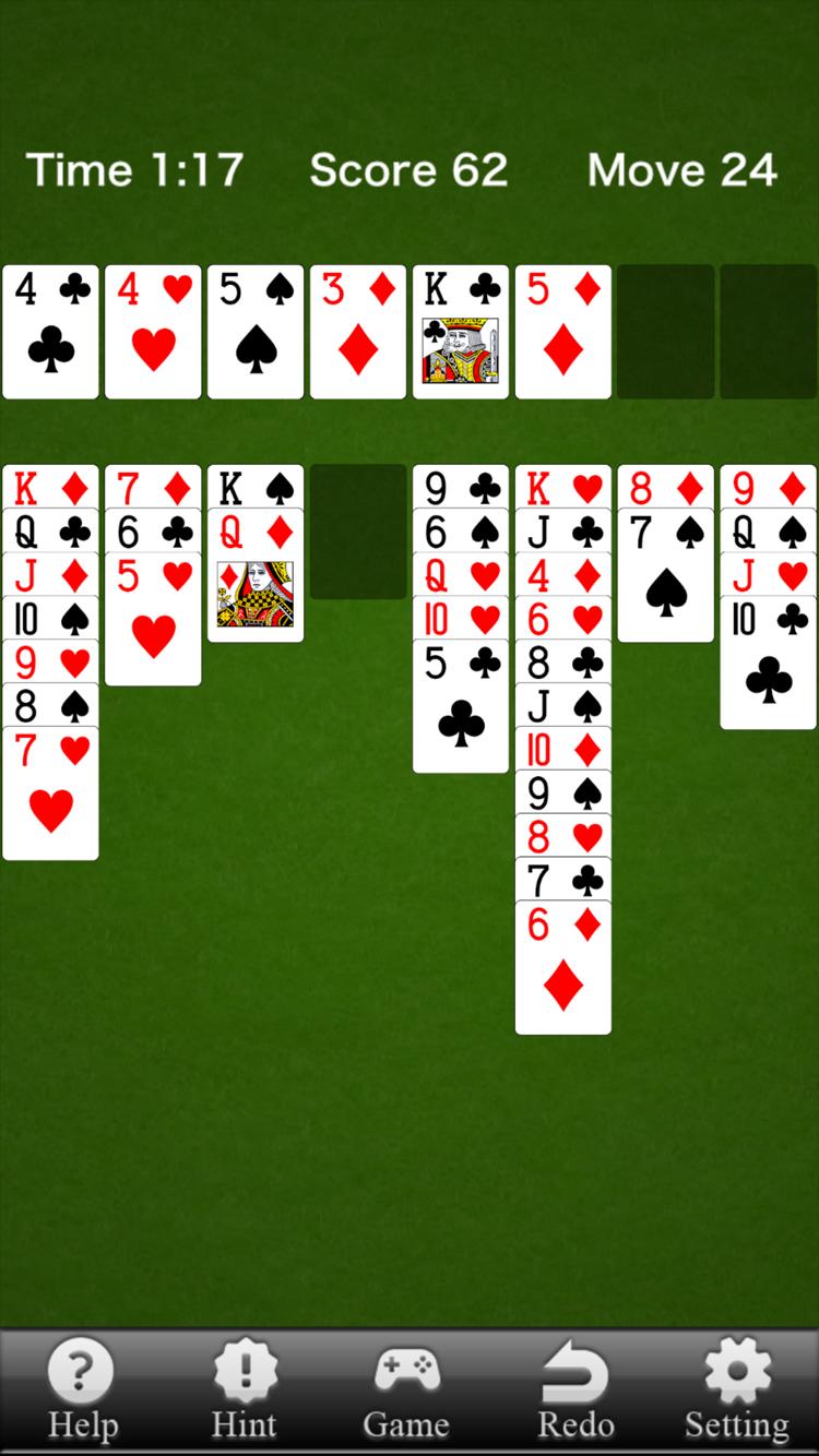 FreeCell capturas de tela 3