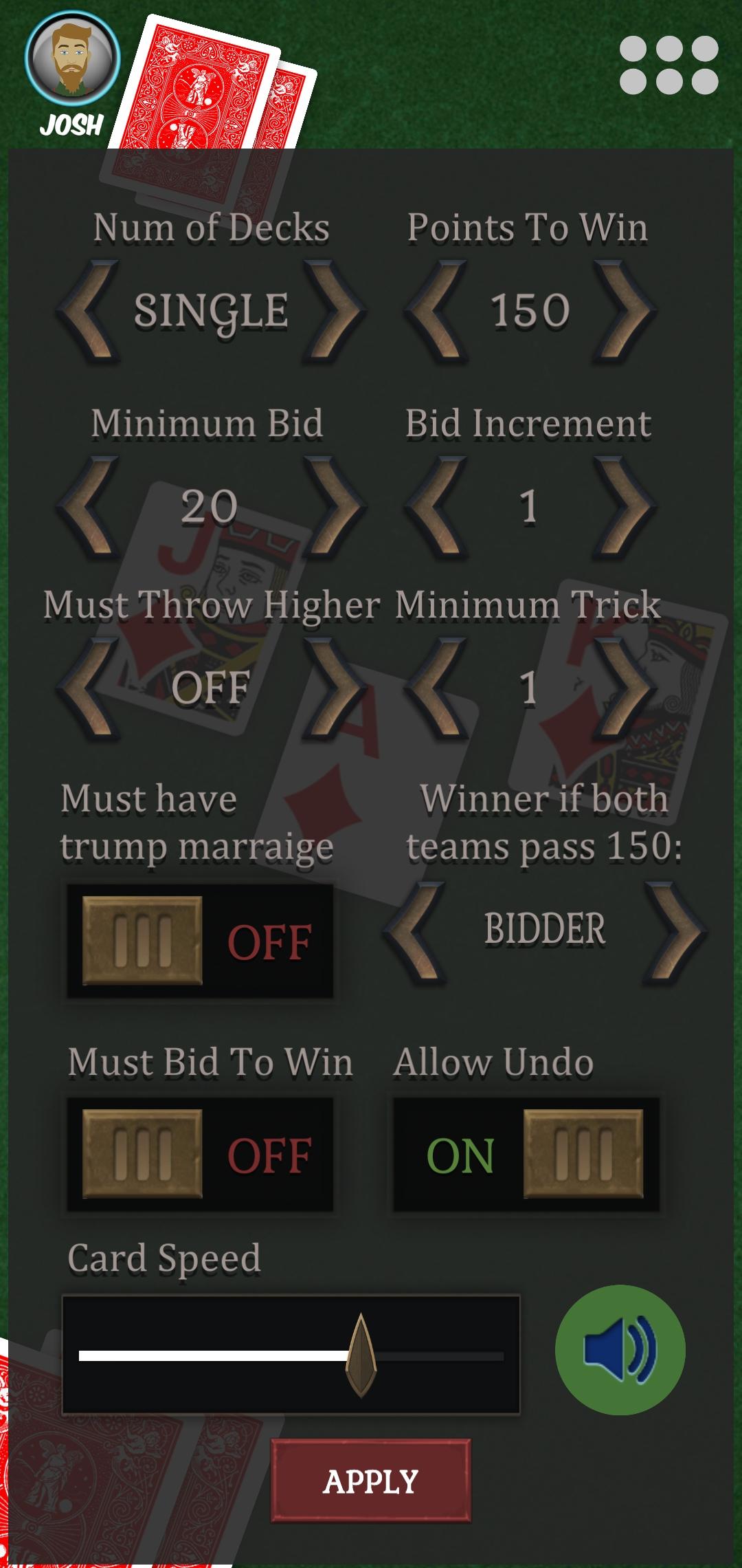 Cutthroat Pinochle screenshots 4