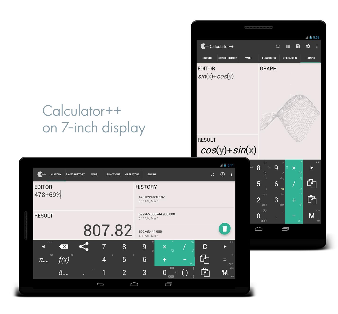 Calculator ++capturas de tela 6