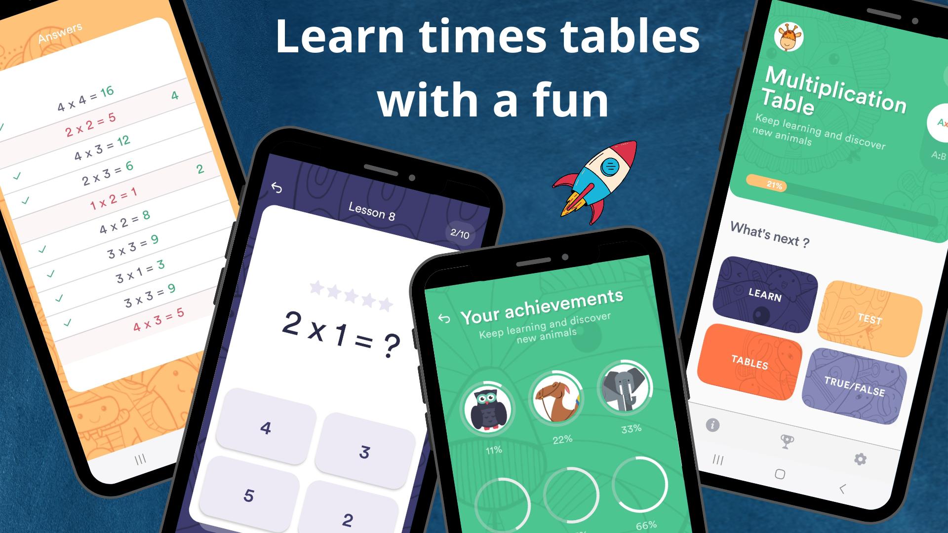 Times Tables – Multiplication  screenshots 1